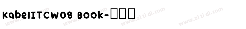 KabelITCW08 Book字体转换
